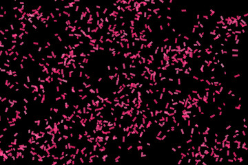 Celebration background template with confetti photo overlays.