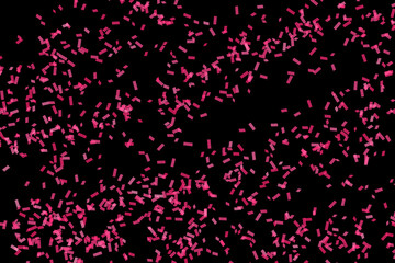 Celebration background template with confetti photo overlays.