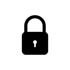 Lock icon vector illustration