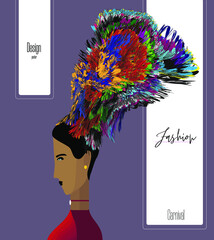 africa, african, american, background, banner, beautiful, beauty, creative, culture, decoration, element, face, fashion, female, futuristic, girl, graphic, hair, head, human, illustration, line, moder