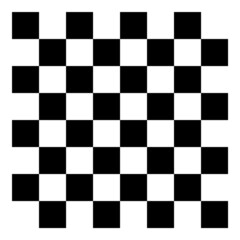 Square Flat Icon Isolated On White Background