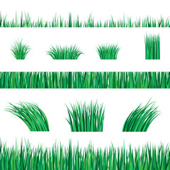 Spring seamless grass