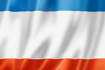 Crimea state - Republic -  flag, Russia