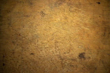 Photo of the texture of an old wooden board.The background is made of wood.