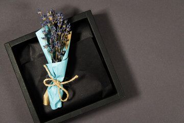 lavender in a gift box
