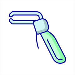 Biopsy forceps, Ligators, color icon