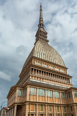 Fototapeta na wymiar Mole Antonelliana tower in Turin