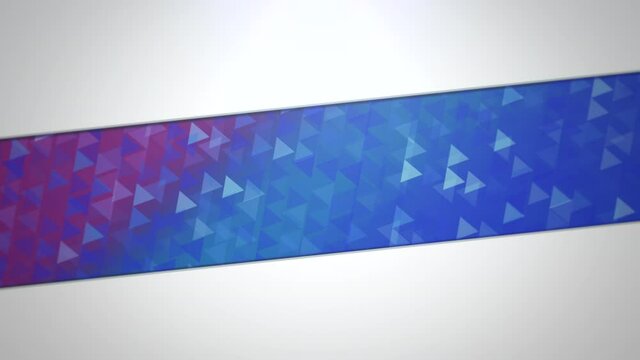 Purple and blue triangles pattern, motion abstract business and corporate style background