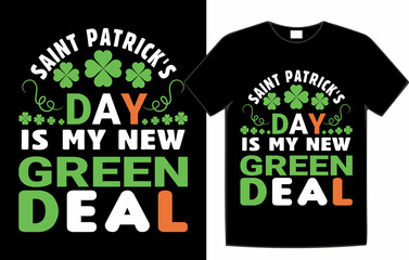St. Patrick's Day t-shirt design.