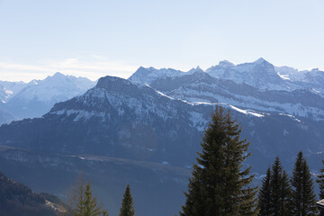 Berge im Winter