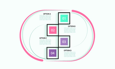 Obraz premium Set elements of infographics, vector illustration template