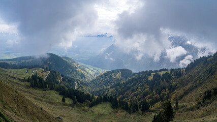 Fototapeta premium Rossfeld Panoramastraße