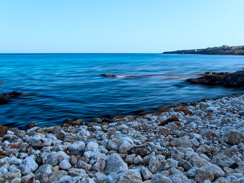 Portopalo spiaggia di pietre bianche 513