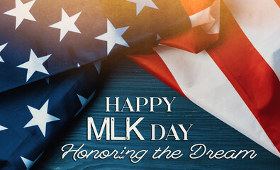 national federal holiday in USA MLK background 