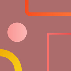 Abstract background with geometric shapes. Vector illustration.
