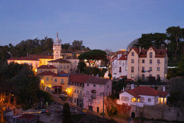 Fototapeta premium view of the town