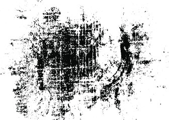 Rustic grunge vector texture with grain and stains. Abstract noise background. Weathered surface. Dirty and damaged. Detailed rough backdrop. Vector graphic illustration with transparent white. EPS10.