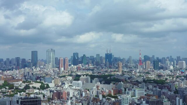 東京風景・地震