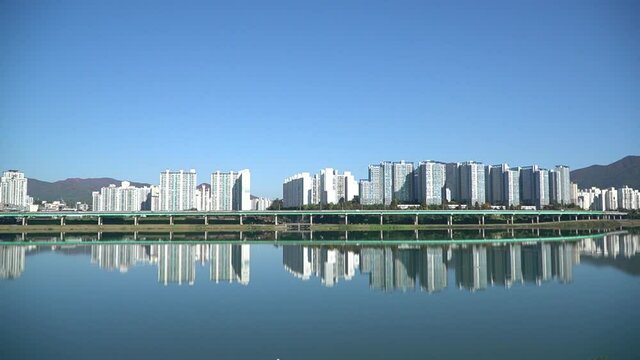 Han river, Hanam, Gyeonggido, South Korea