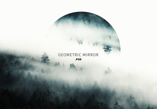 Geometric Circle Photo Effect