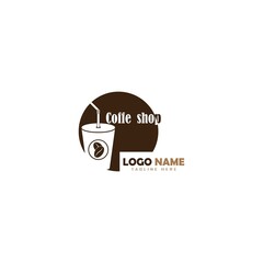 Fototapeta premium coffee shop logo