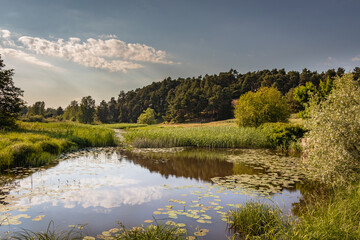 lake in the mountains