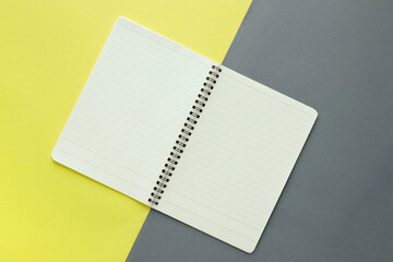 magnifying glass on old vintage background near wood cubes Place for your text.