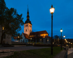 Niguliste Church is one of the main medieval churches in Tallinn