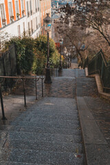 Obraz premium street in the town