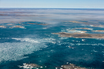 North of Churchill Manitoba on West Coast of Hudson Bay to Whale Cove Village Nunavut