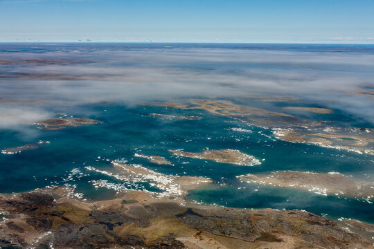North of Churchill Manitoba on West Coast of Hudson Bay to Whale Cove Village Nunavut