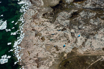 Arctic Village of Chesterfield Inlet Nunavut Canada