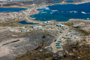 Arctic Village of Chesterfield Inlet Nunavut Canada