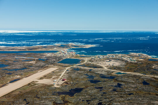 Arctic Village of Chesterfield Inlet Nunavut Canada