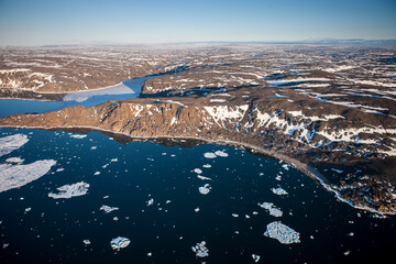 Arctic Southampton Island Granite Hills and Porsild Mountains Nunavut