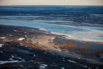 Pack Ice White Island Arctic Nunavut Canada