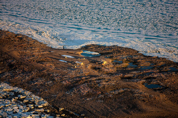 Near Arctic Village of Repulse Bay Nunavut Canada