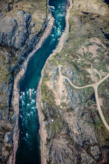 Village of Iqaluit Baffin Island. Canadian Arctic Nunavut