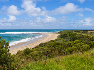 Beach in the Marengo Reefs Marine Sanctuary - Marengo, Victoria, Australia