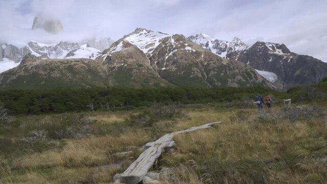 Por los senderos del chalten, rumbo a la laguna de los tres