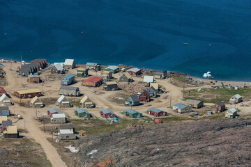 Village of Cape Dorset Baffin Island Nunavut © Overflightstock