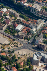 Naklejka premium Village of Mostar Republika Srpska, Bosnia and Herzegovina