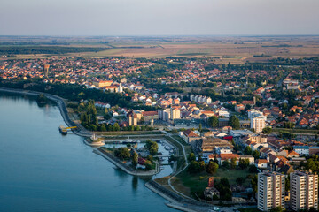 Fototapeta premium Village of Vukovar Croatia
