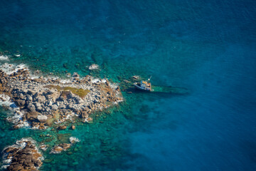 The Dogs and its Ship Wrecks. British Virgin Islands Caribbean