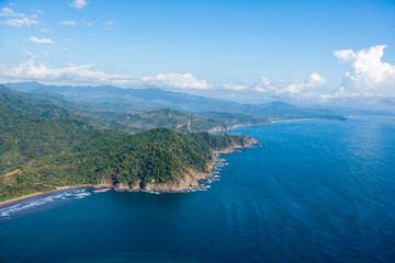 Pacific Coastline of Nicoya Peninsula Costa Rica