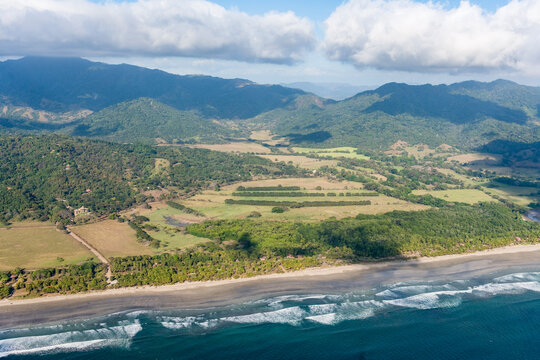 Sandt Pacific Beach of Nicoya Peninsula Costa Rica