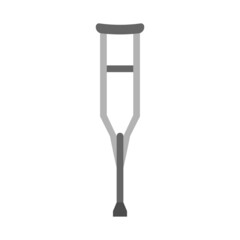 Crutch icon design template vector isolated