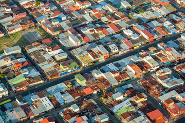 Fototapeta premium Suburbs of San José Costa Rica