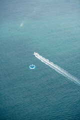 Parasailing off Quepos Costa Rica