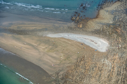Pacific Ocean Sandy Beach Quepos Costa Rica